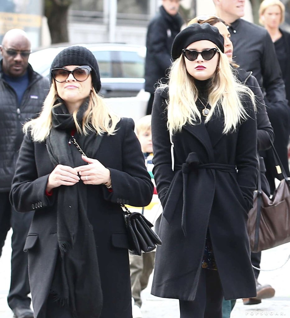 Reese Witherspoon and Ava Phillippe Shopping in Paris 2017