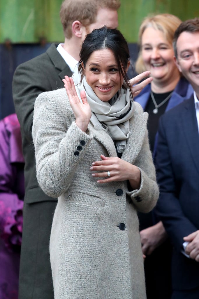 Meghan Markle's Gray Smythe Coat