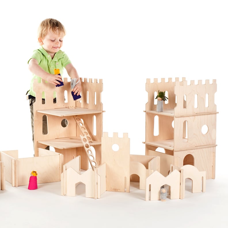 Large Wood Castle Playset