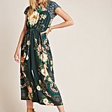 jacquin embroidered midi dress