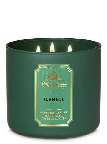 Flannel 3-Wick Candle