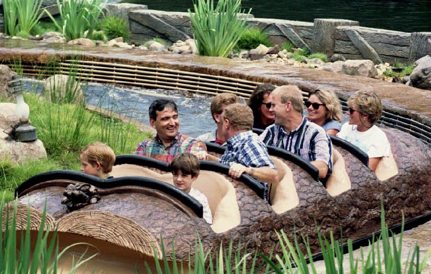 In 1993 Diana took her boys on a family holiday to Florida, and Harry rode Splash Mountain eight times. Fast forward 23 years, and when Harry was back to promote his Invictus Games, he made sure to take another spin on the famous log flume.