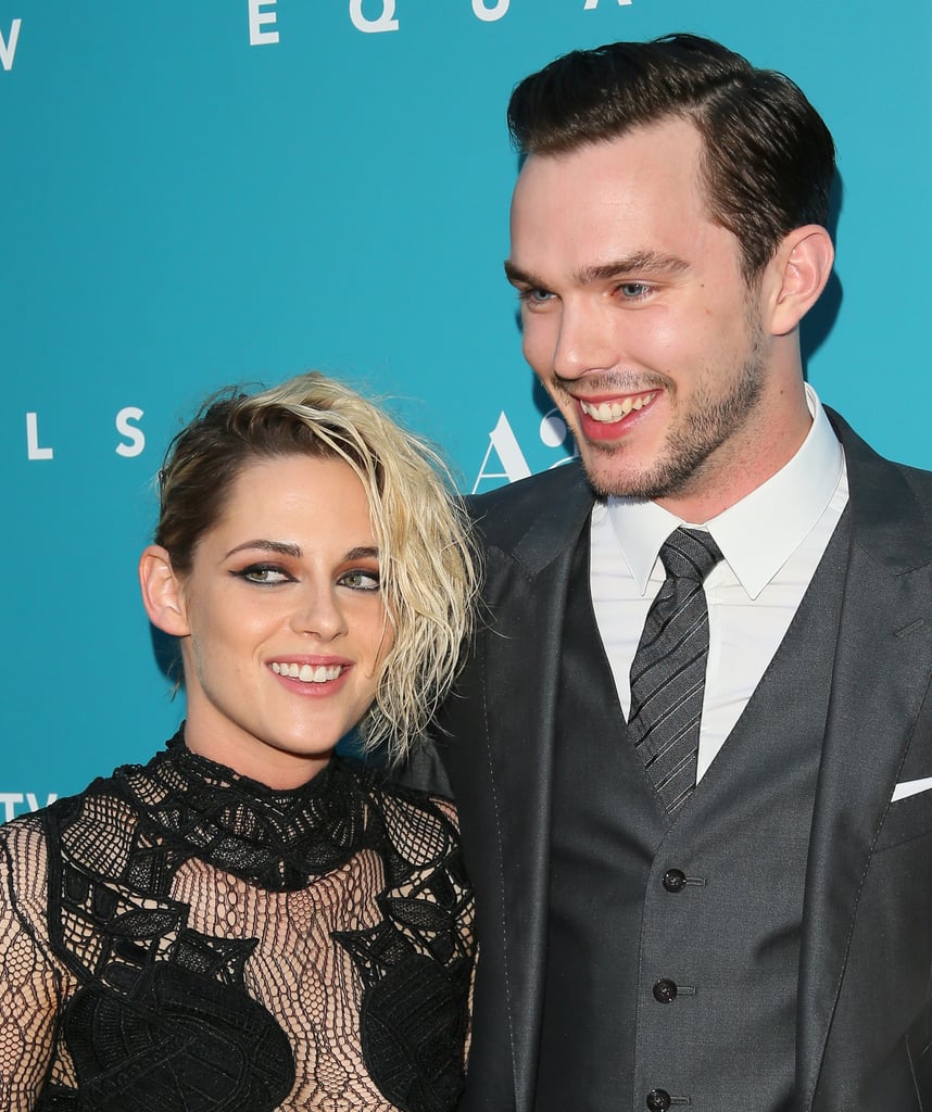 Kristen Stewart and Nicholas Hoult at LA Equals Premiere