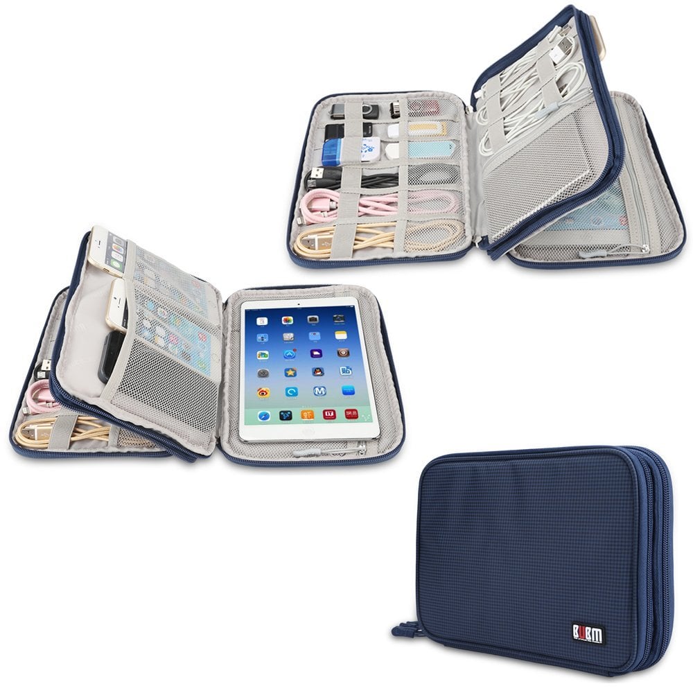 Waterproof Travel Cord Organizer Travel Cases For Tech Accessories POPSUGAR Smart Living