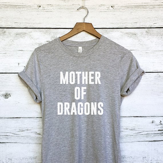 Mother of Dragons Grey Shirt