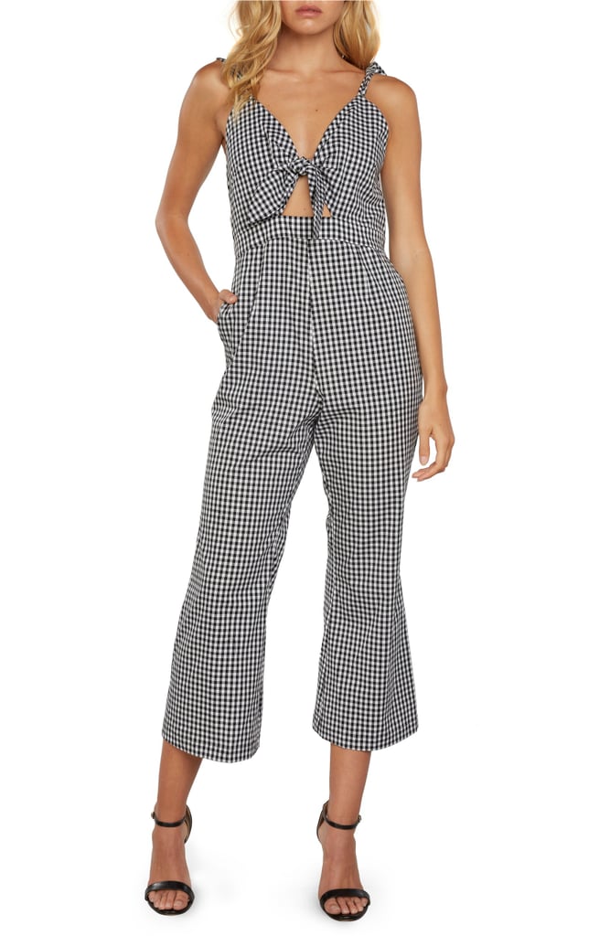 Willow & Clay Gingham Culotte Jumpsuit