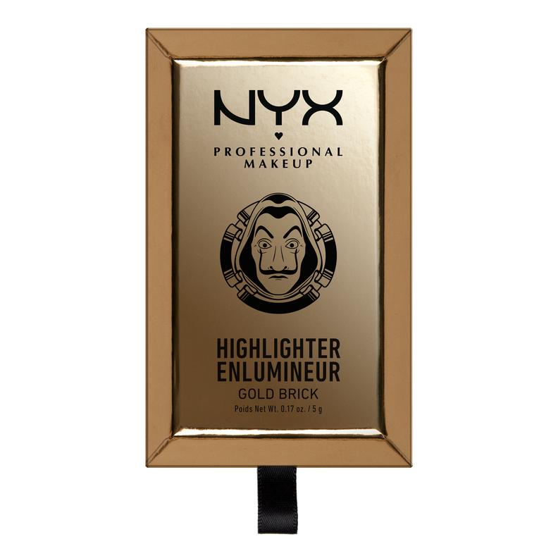 NYX Professional Makeup x Money Heist Makeup Gold Bar Highlighter