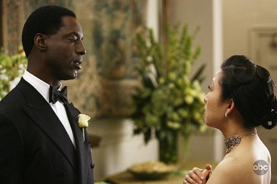 Burke leaves Cristina then and there, and isn't seen on the show again for quite a few seasons. It's terribly sad, but the relief in Cristina is palpable.