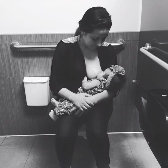 Woman Forced to Breastfeed in Marshalls Bathroom