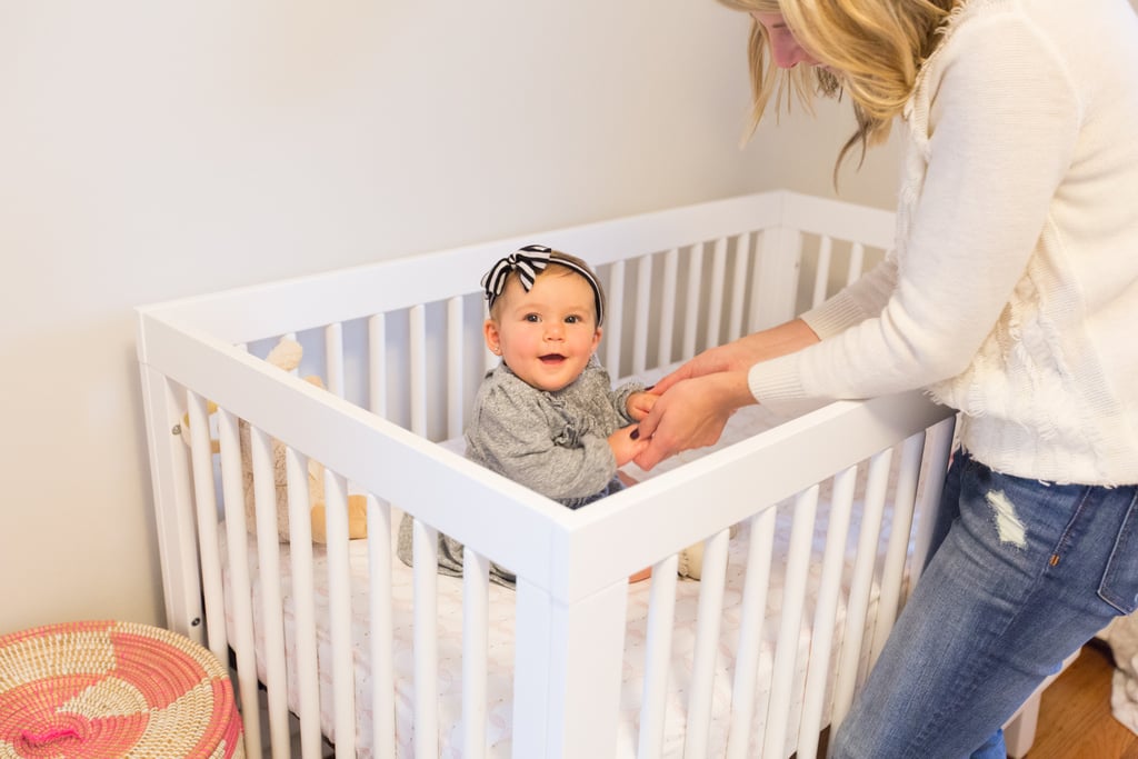 Simple and Bright Nursery For a Baby Girl