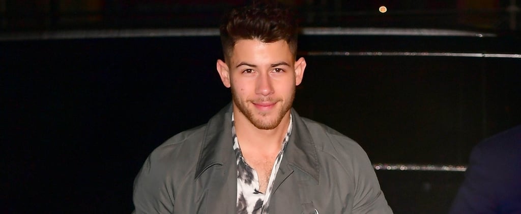 Nick Jonas Leopard-Print Outfit in New York