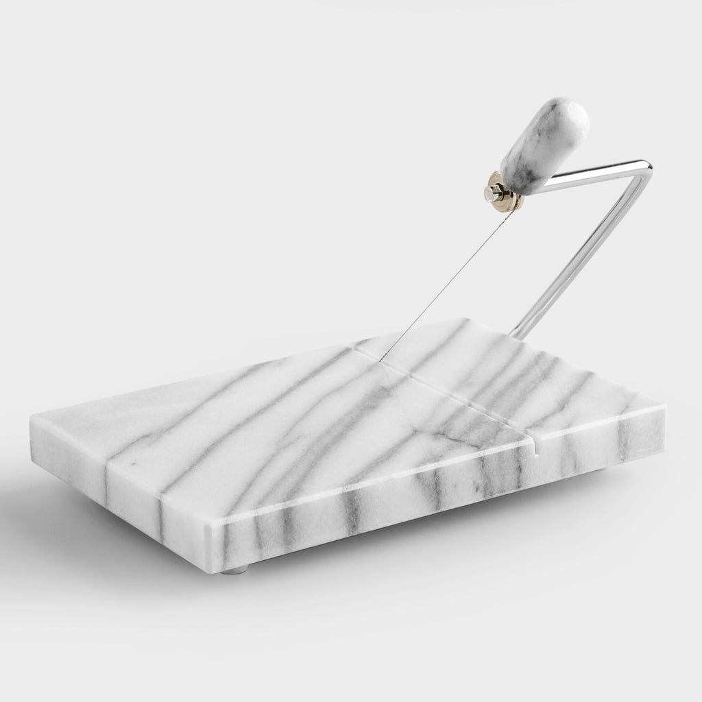 Cost Plus World Market White Marble Cheese Slicer ($13)
