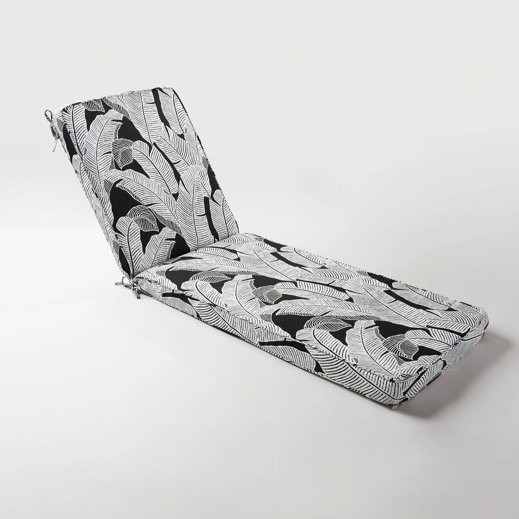 Mod Palm Outdoor Chaise Cushion
