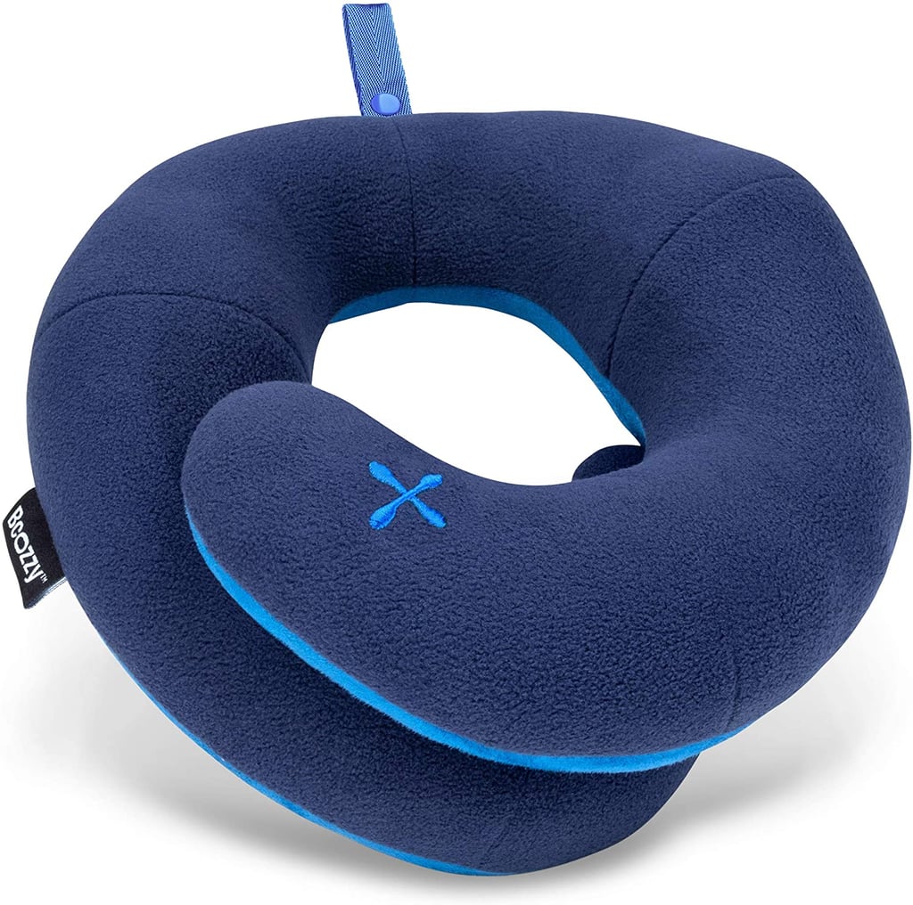Travel Neck Pillow Hoilday Inflatable Head Rest Cushion Blue or Red Comfort 1 Random Supplied 