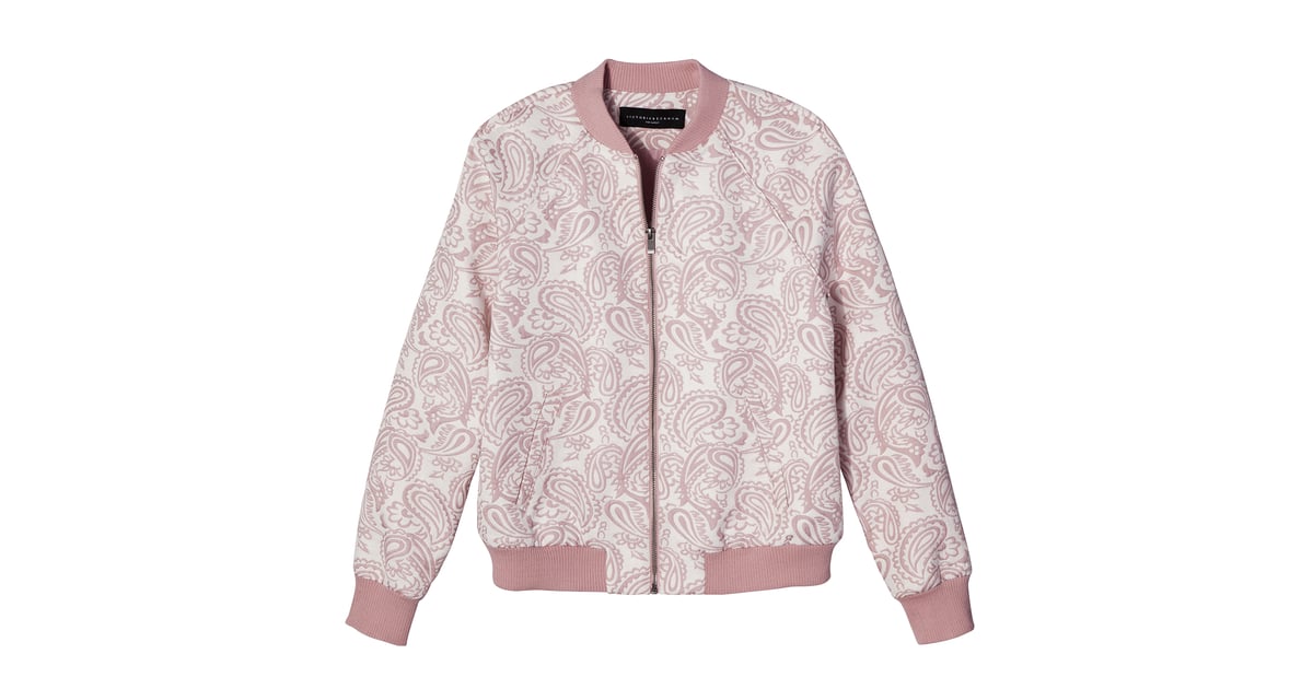 Blush Floral Jacquard Bomber Jacket (35) Victoria Beckham Target