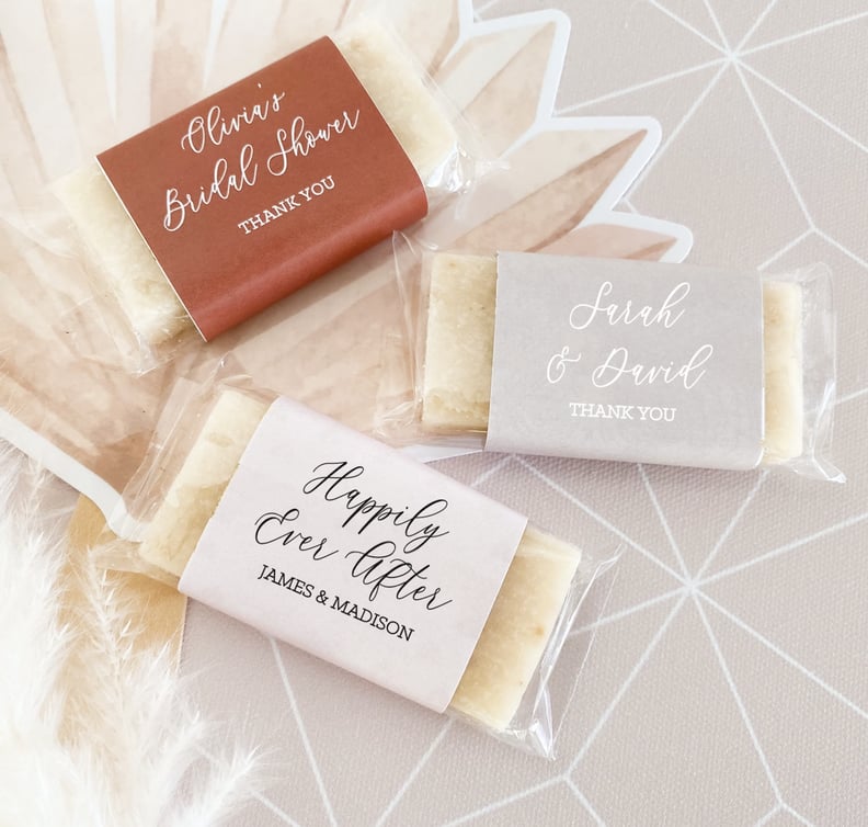 Useful Wedding Favors: Customized Soaps