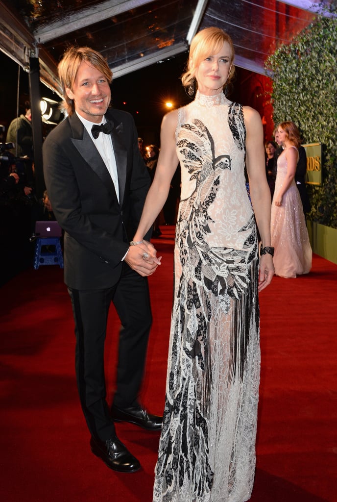 Nicole Kidman and Keith Urban Evening Standard Awards 2015