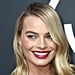 Margot Robbie Hair and Makeup at the 2017 Golden Globes