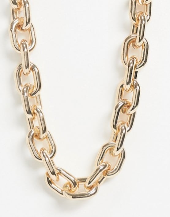 ASOS Chunky Gold Chain Necklace