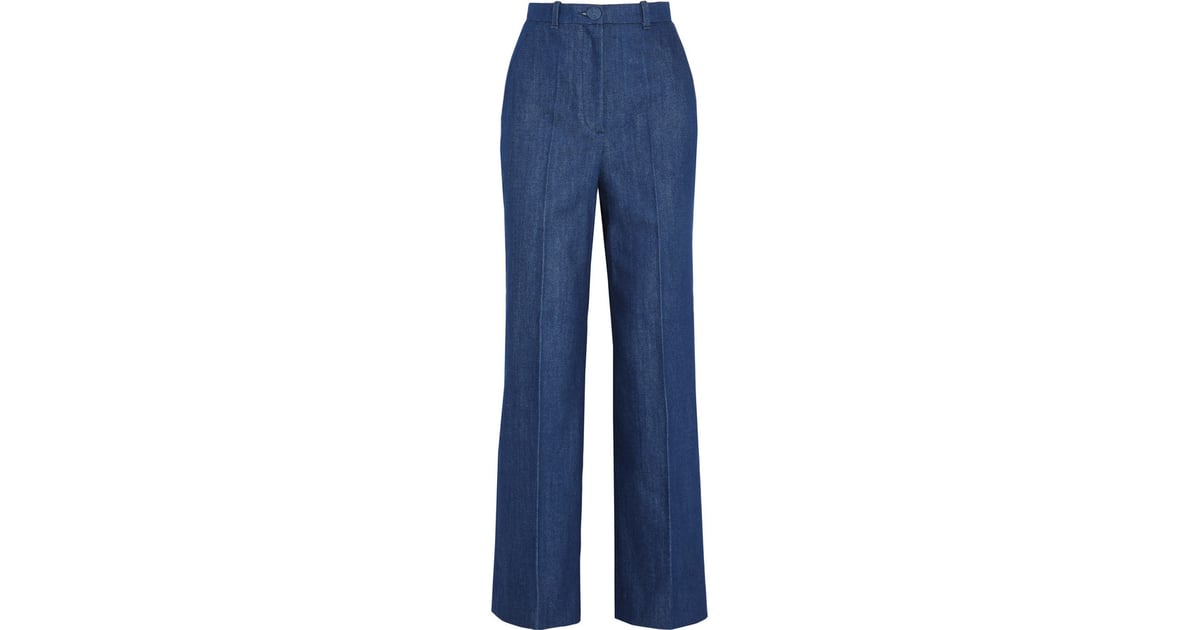 Topshop Unique High-Rise Wide-Leg Jeans ($180) | Fall Denim Trends 2015 ...