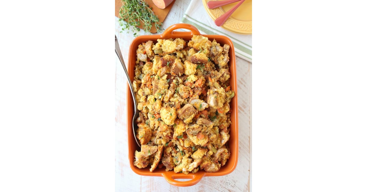 Sweet Potato Stuffing Paleo Thanksgiving Recipes POPSUGAR Fitness