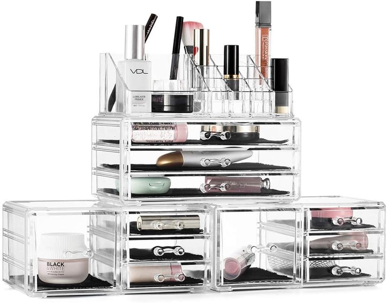 Felicite Home Acrylic Jewelry and Cosmetic Storage Boxes