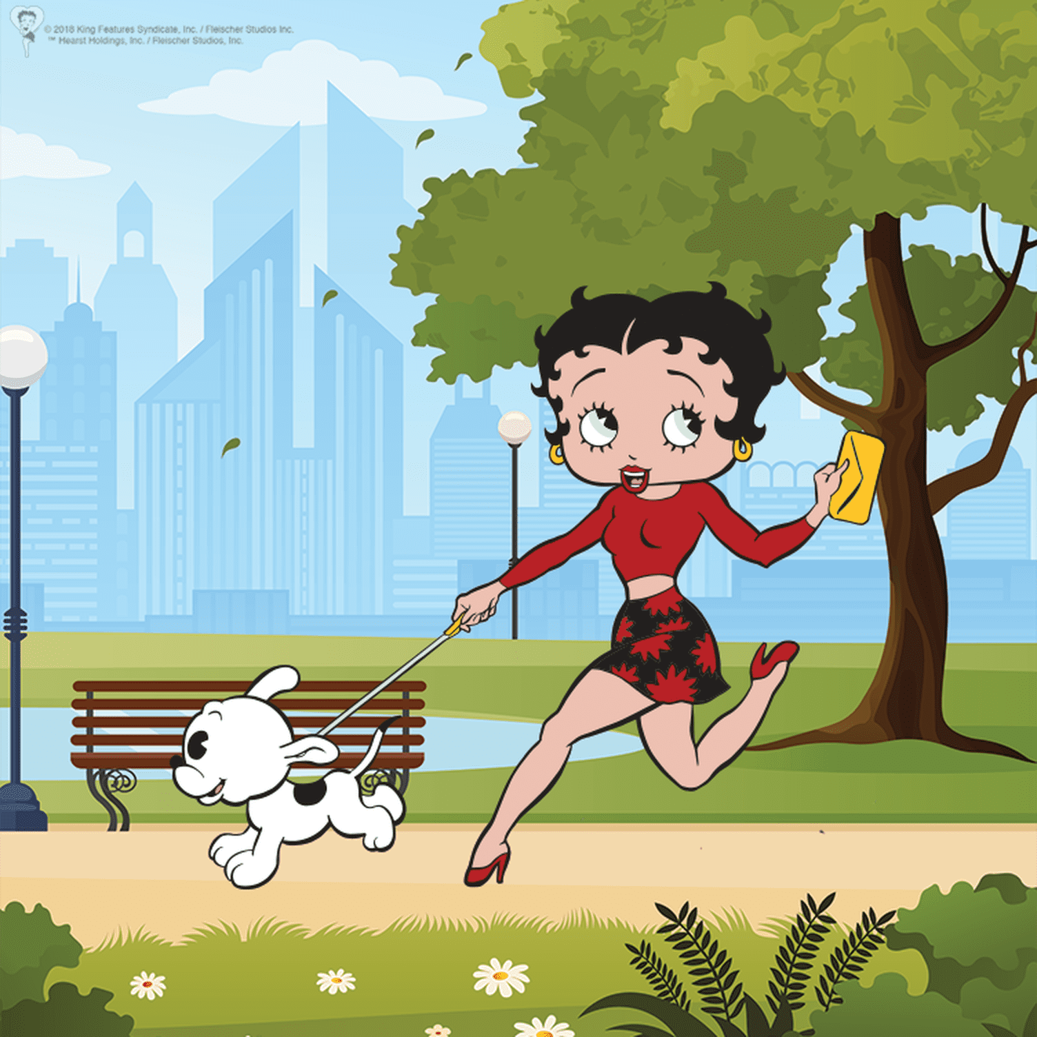 Betty Boop With Blond Hair | PS Beauty