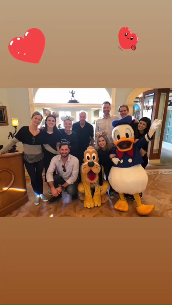 Kaley Cuoco and Karl Cook at Disneyland November 2018