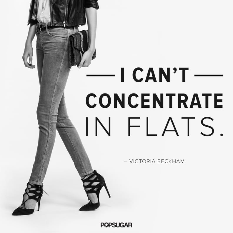 I Can't Concentrate in Flats Fashion Quote Print Fashion 