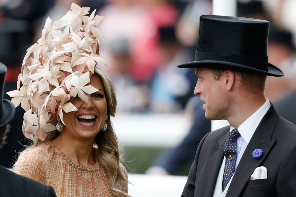 Queen Maxima of the Netherlands and Prince William