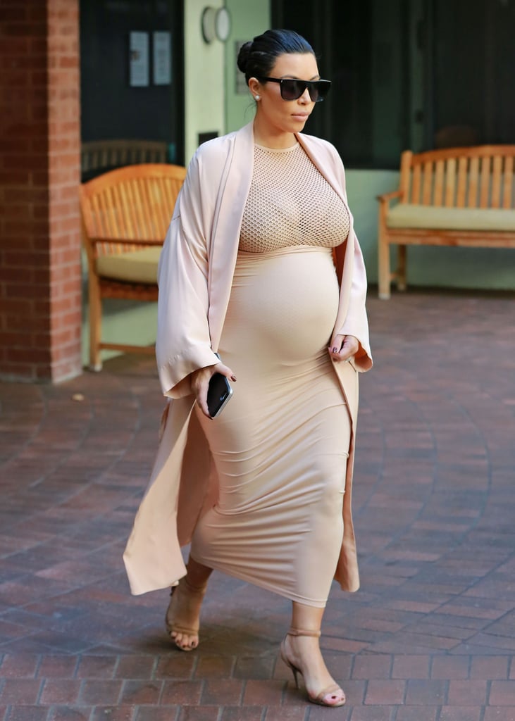 Kim Kardashian Baby Bump Pictures September 2015