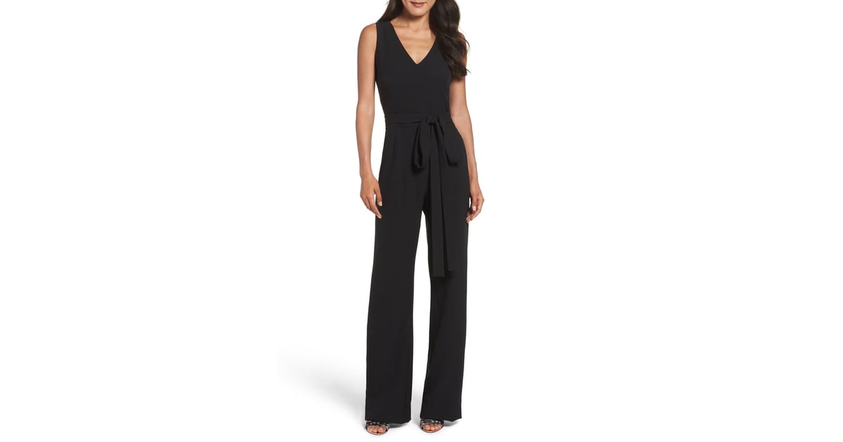 Vince Camuto Tie Front Wide Leg Jumpsuit Meghan Markle S Jumpsuit Is Classic Affordable And Still In Stock Need We Say More Popsugar Fashion Photo 11