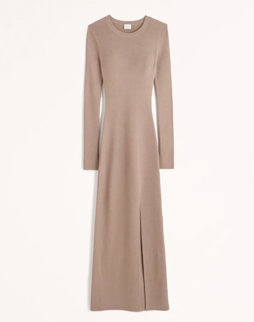 Abercrombie & Fitch Long-Sleeve LuxeLoft Maxi Sweater Dress