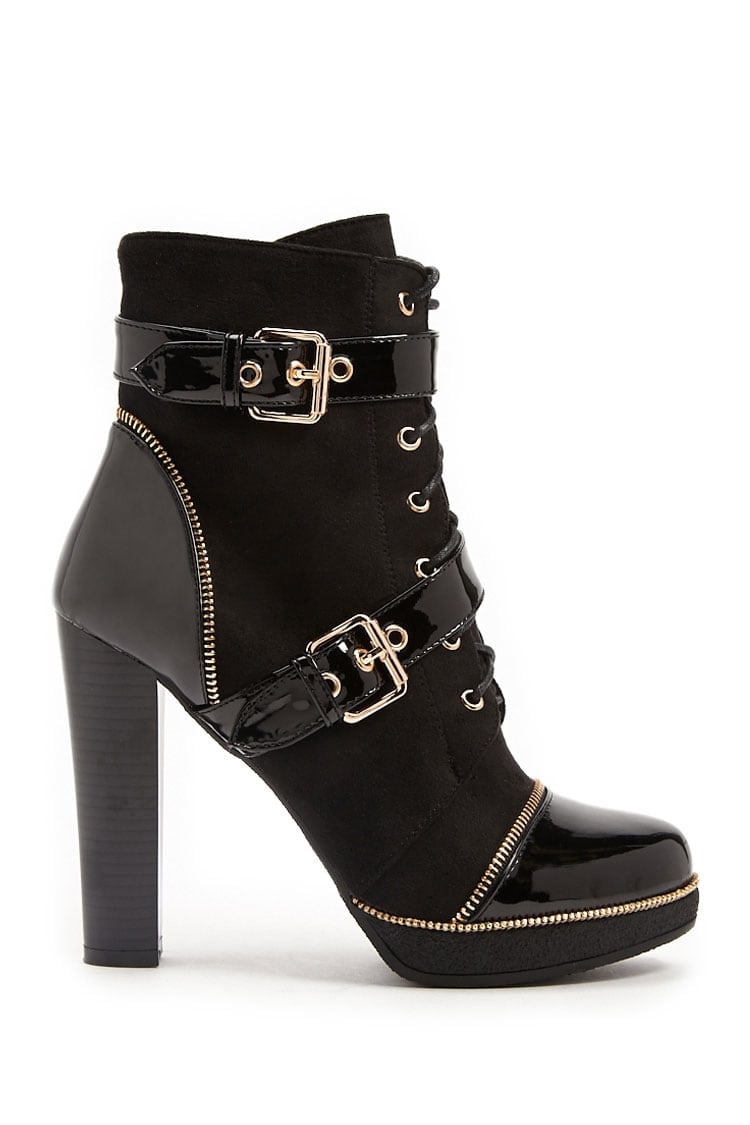 Forever 21 Combo Ankle Boots