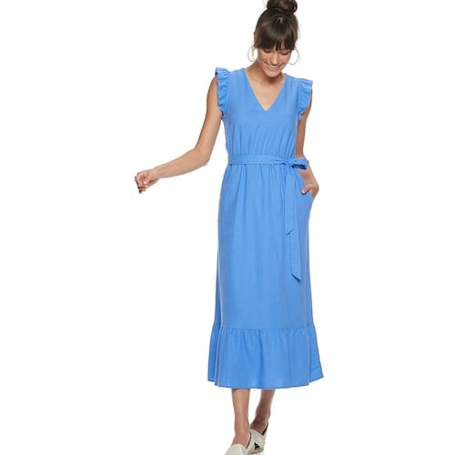 POPSUGAR at Kohl's Belted Maxi Dress 