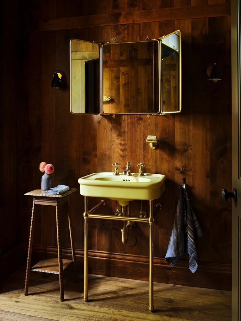 Kendall Jenner's Mountain Home Powder Room