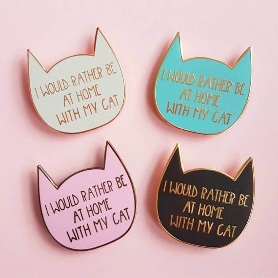 Cat Enamel Pin