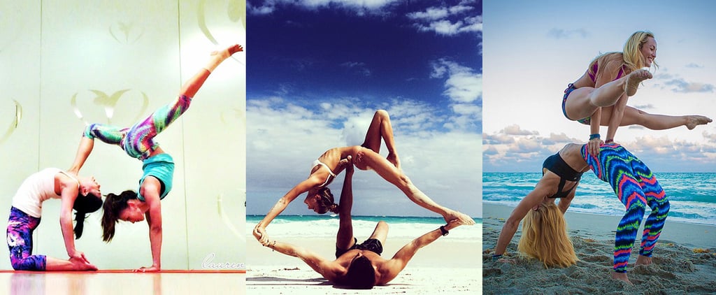 Partner Yoga Photos on Instagram
