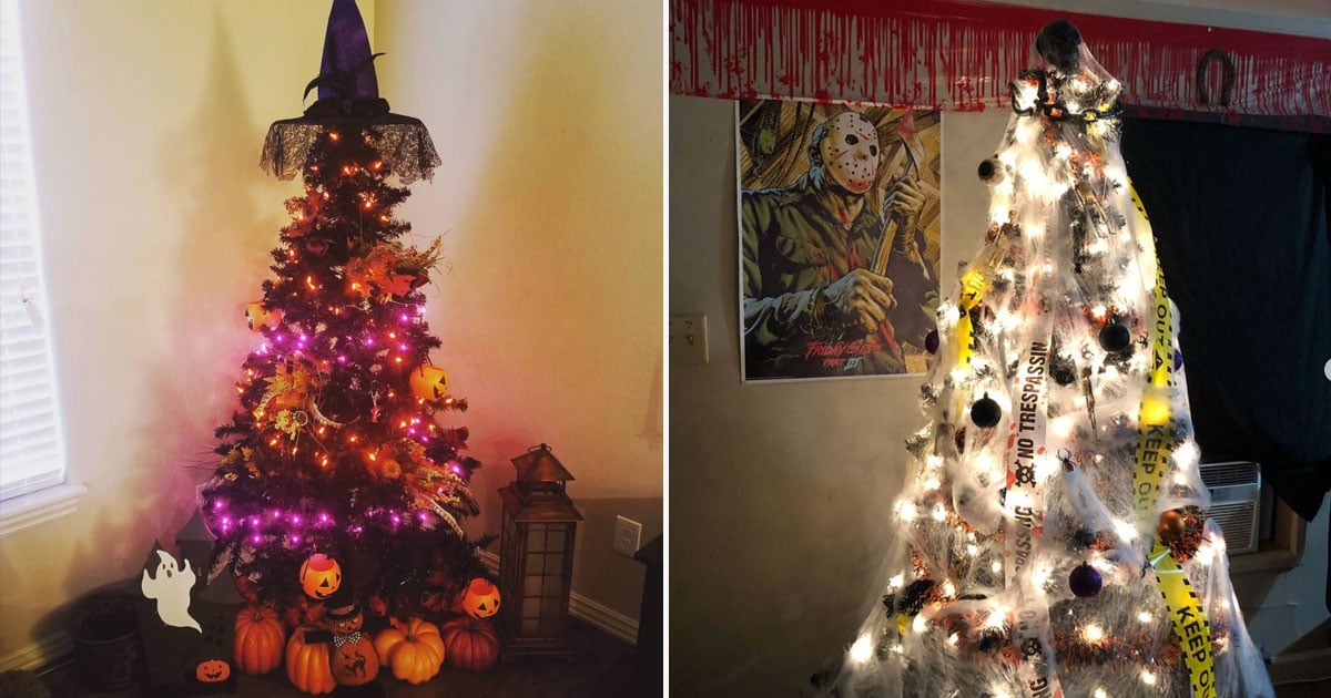 Halloween Christmas Trees Are a Thing, and They�re So Cool POPSUGAR Home Halloween Christmas Trees Are a Thing, and They�re So Cool POPSUGAR Home