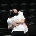 Olympians Jade Carey and Jordan Chiles Reunite at a College Gymnastics Meet