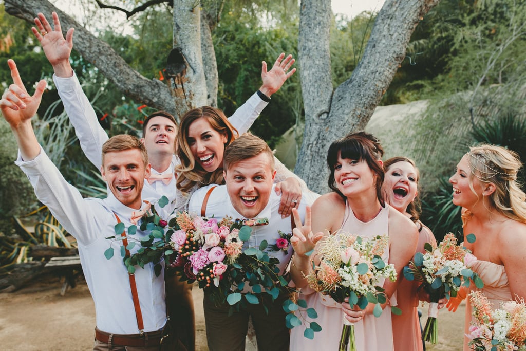 Trendy Palm Springs Wedding