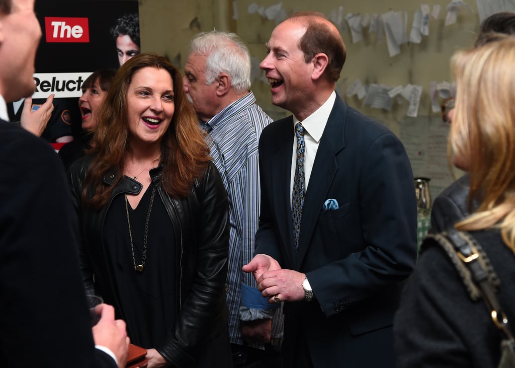 Prince Edward Laughing Photos