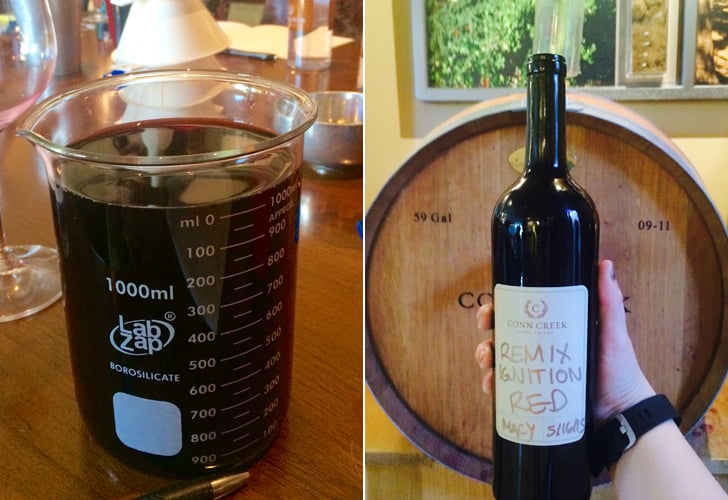 Make your own red-blend wine.