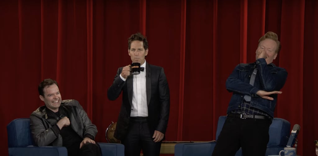 Every Time Paul Rudd Tricked Conan O'Brien With Mac and Me