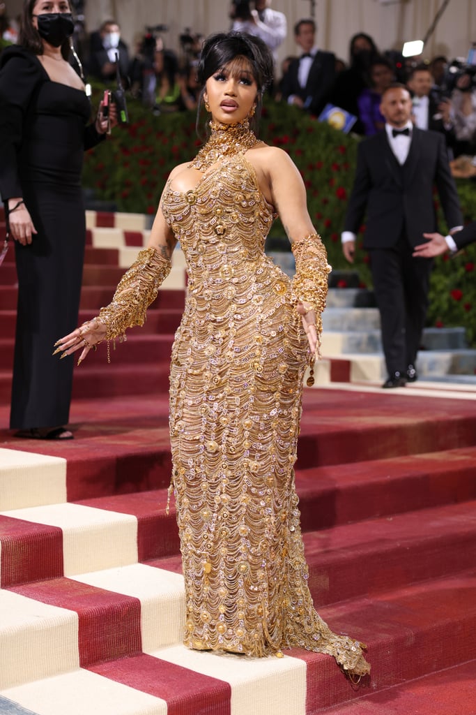 Cardi B's Versace Dress at the 2022 Met Gala POPSUGAR Fashion