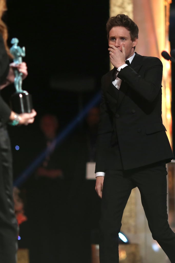 Eddie Redmayne at the SAG Awards 2015