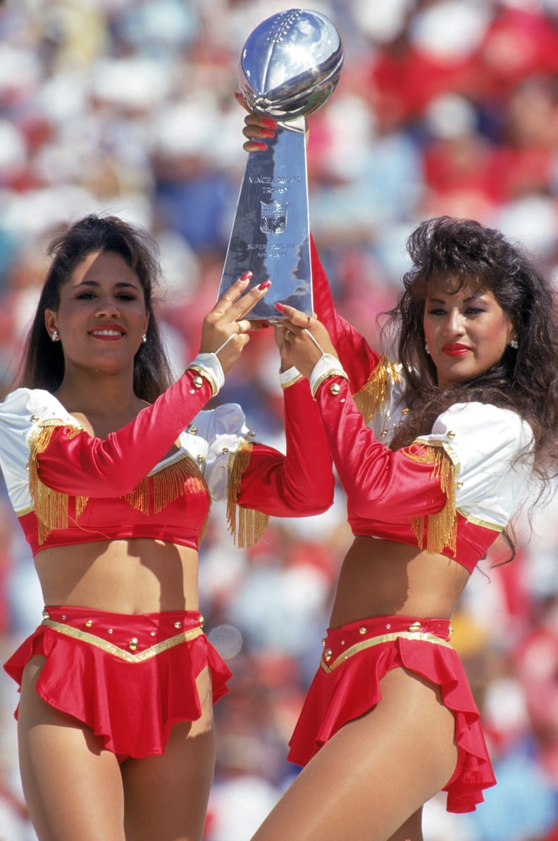 In 1985, the 49ers cheerleaders rocked supershort skirts and were totally OK with it, because sun.