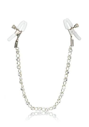 Nipple Play Crystal Chain Nipple Clamps