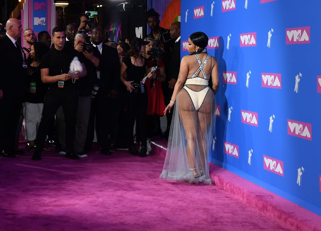 nicki minaj dress mtv awards 2018