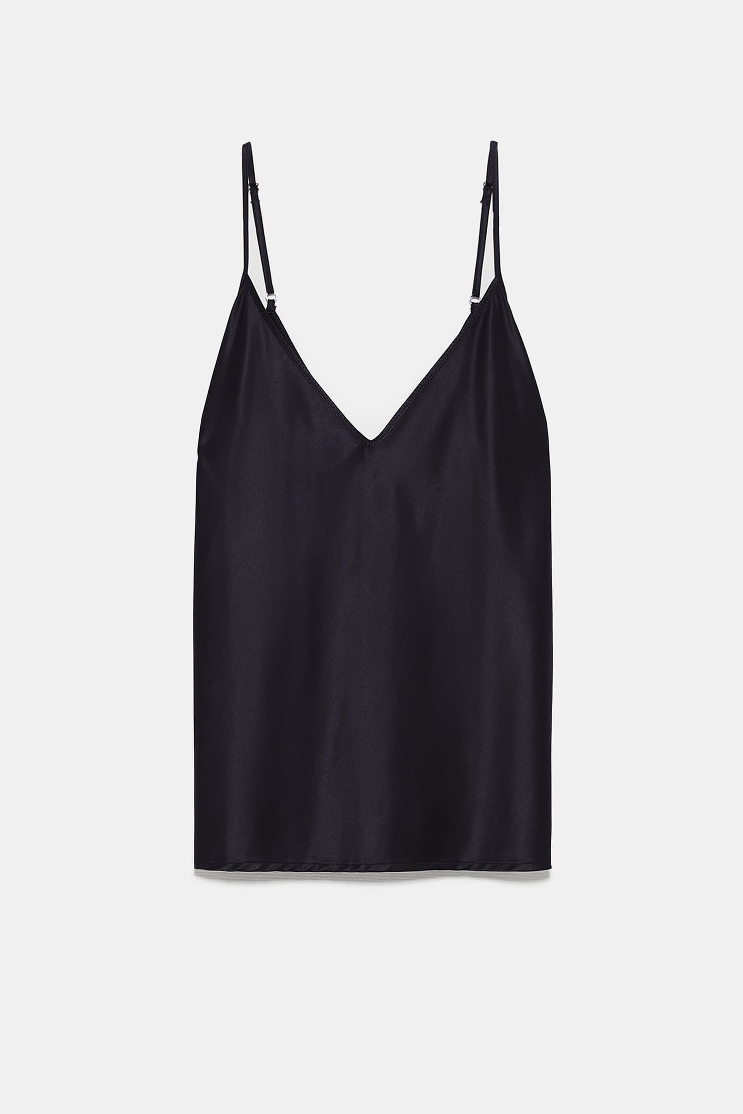 Black Silk Tank Top by Royal Silk